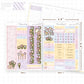 Tulips Hobonichi Cousin Monthly Sticker Kit