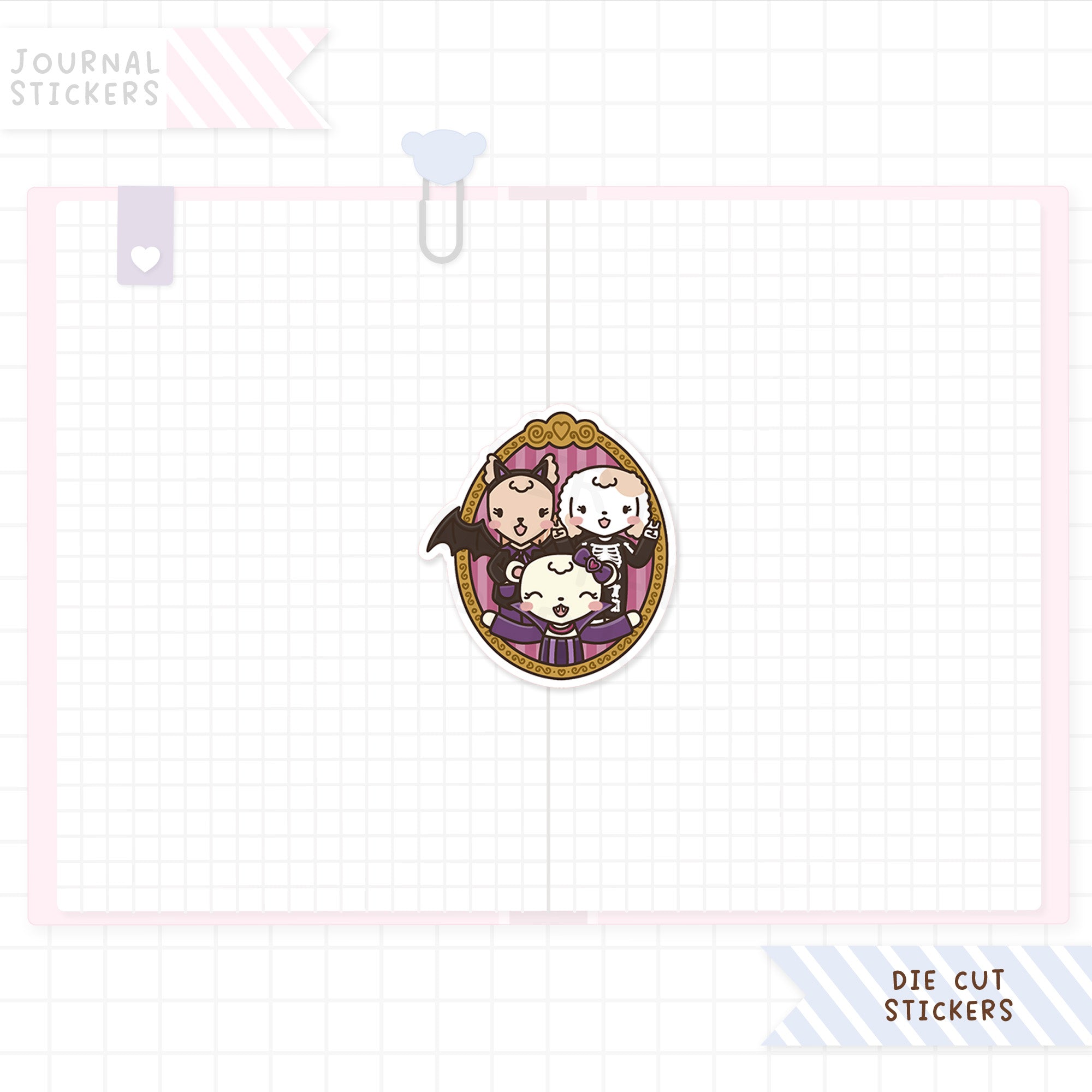 Vampy Matt Sticker Die Cut