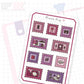 Vampy Stamps Bujo Deco Stickers