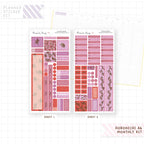 Winter Berries Hobonichi A6 Monthly Sticker Kit