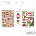 Winter Cafe Journalling Kit