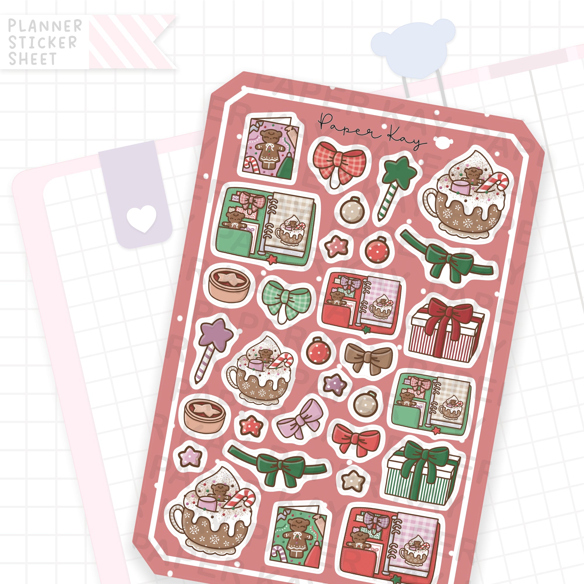 Xmas Friends Bujo Deco Stickers