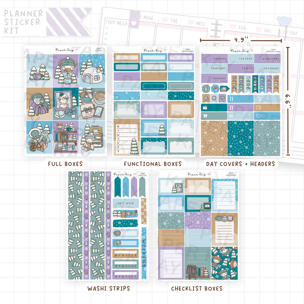 Cosy Weekly Vertical Kit