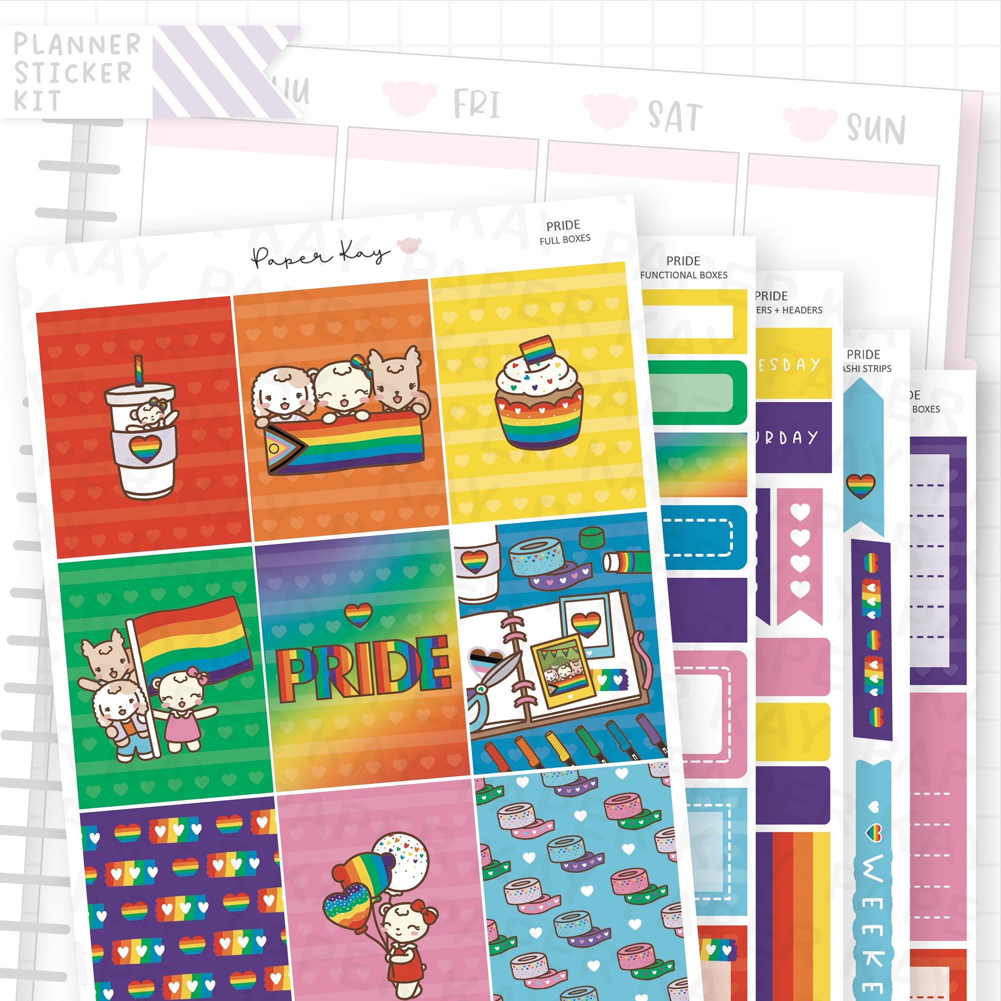 Pride Weekly Vertical Kit