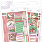 Xmas Friends Hobonichi Cousin Sticker Kit