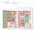 Xmas Friends Hobonichi Cousin Sticker Kit