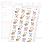 Grocery Bag / Food Shopping Sticker Sheet