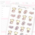Holiday / Vacation / Travel Sticker Sheet