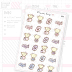 Holiday / Vacation / Travel Sticker Sheet