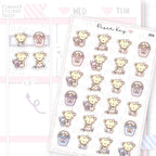 Cleaning Sticker Sheet