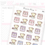 Wash Dishes / Dishwasher Sticker Sheet