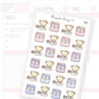 Wash Dishes / Dishwasher Sticker Sheet