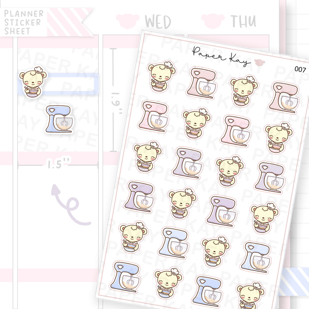Baking Sticker Sheet