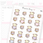 Tea Cup Sticker Sheet