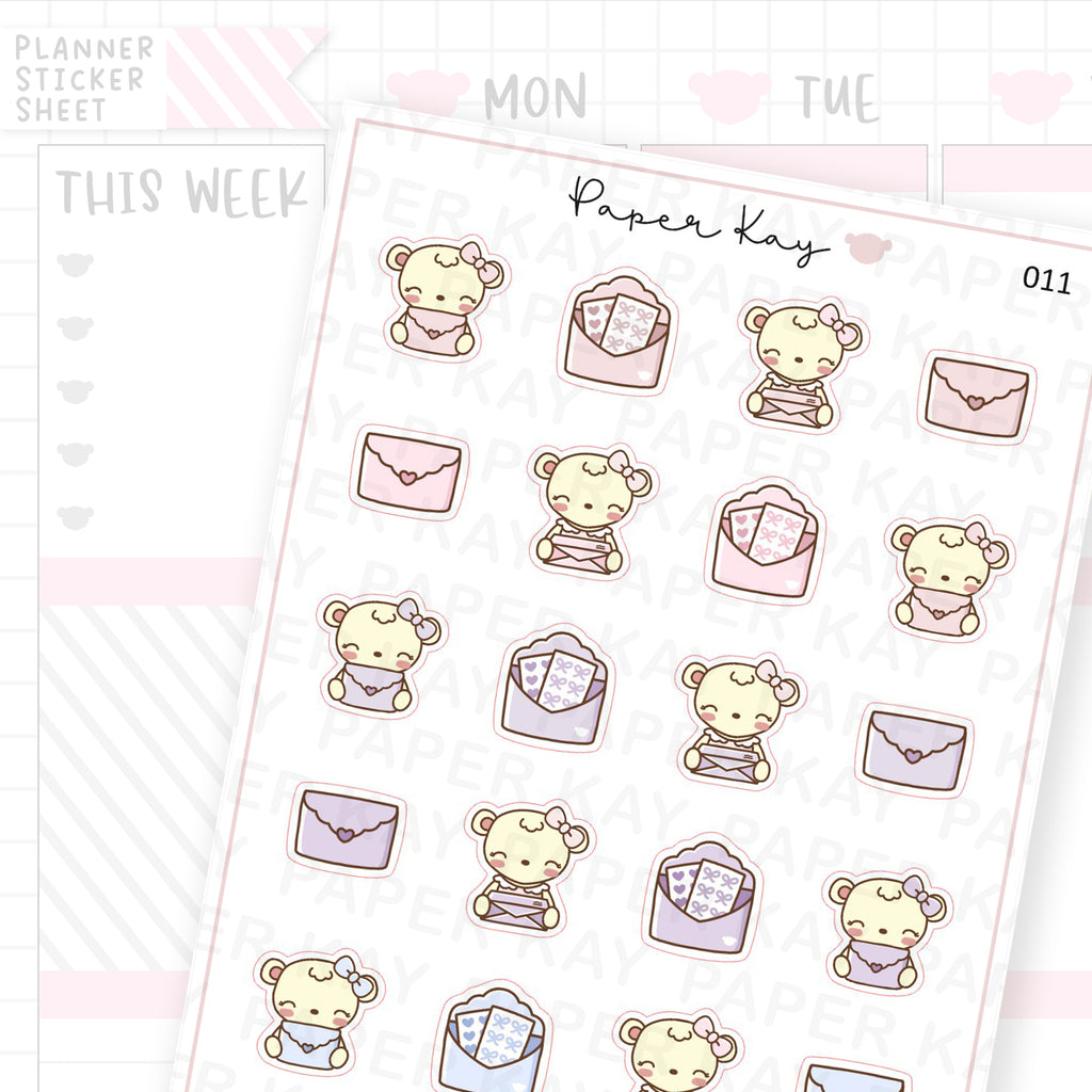 Happy Mail Sticker Sheet
