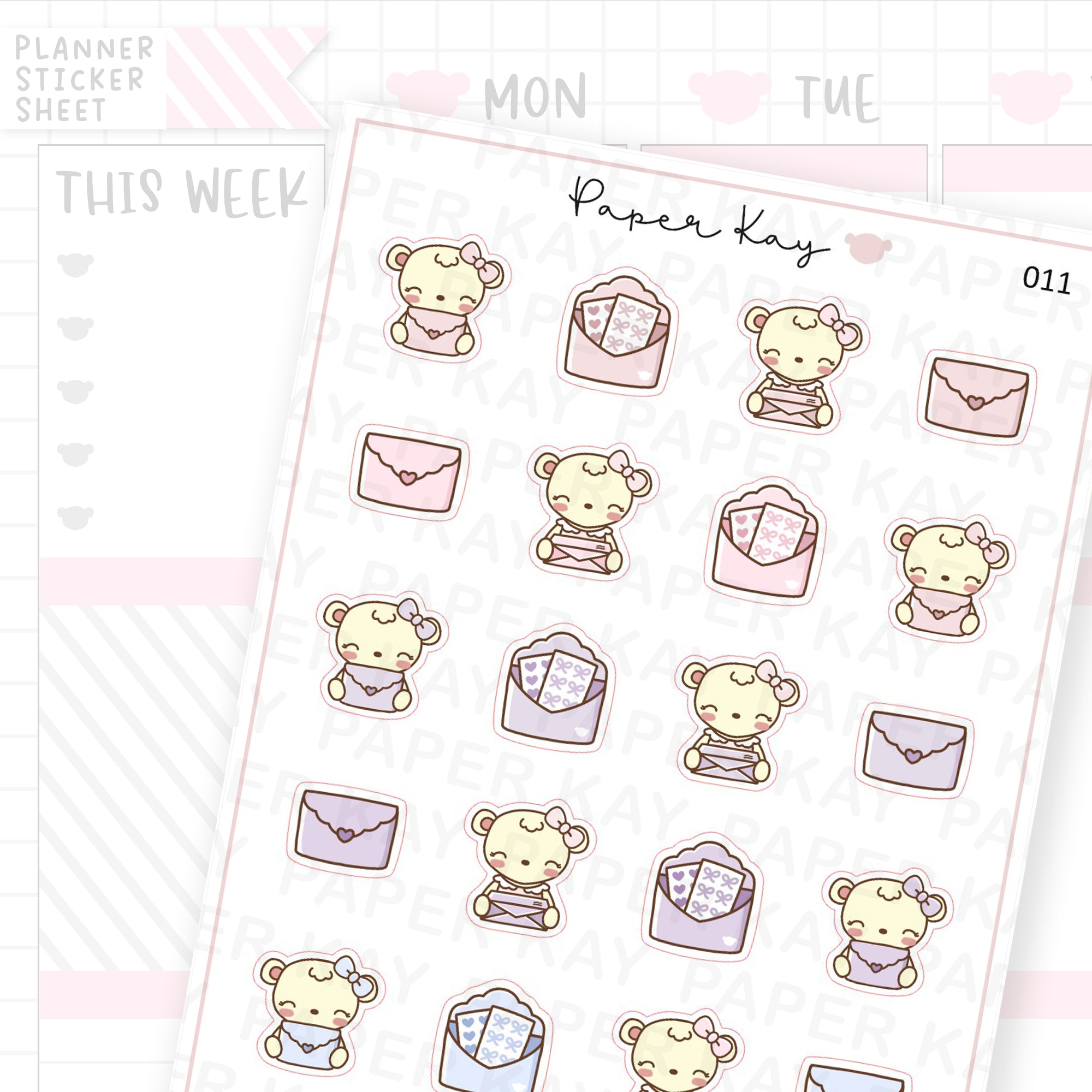 Happy Mail Sticker Sheet