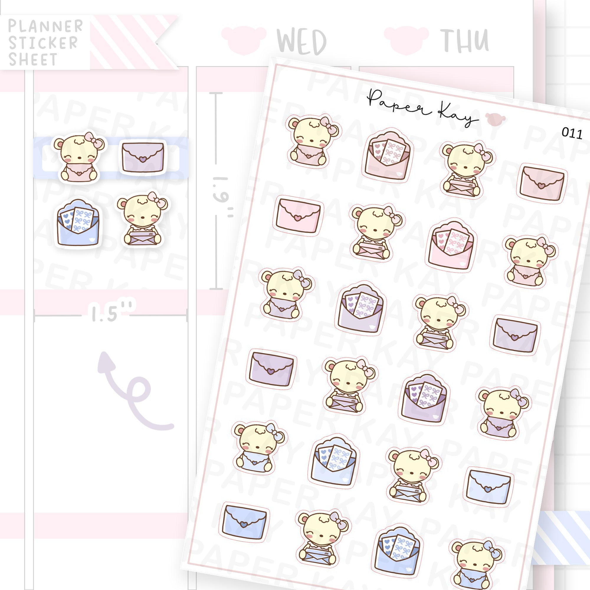 Happy Mail Sticker Sheet