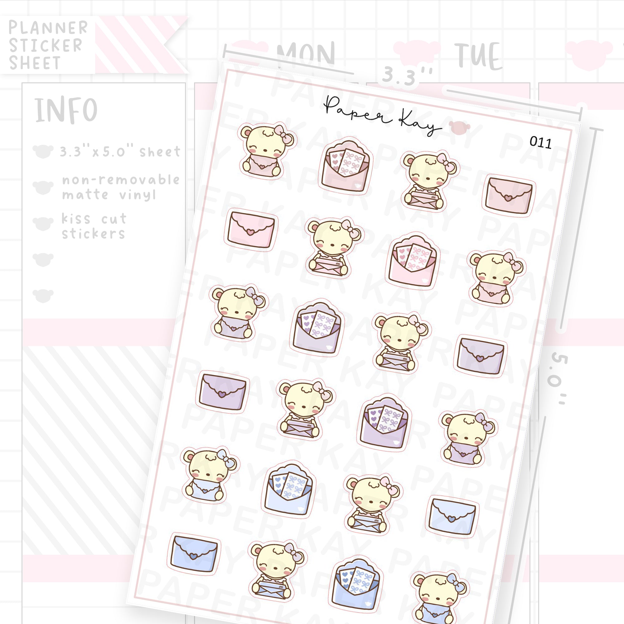 Happy Mail Sticker Sheet