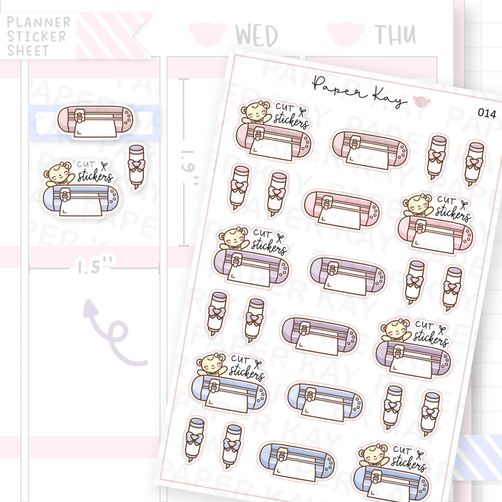 Sticker Cutting Machine Sticker Sheet