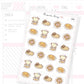 Waffle Sticker Sheet