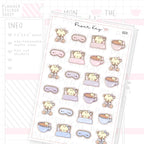 Sleepy Sticker Sheet