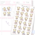 Yoga Sticker Sheet