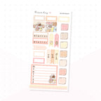 Tea and Biscuits Hobonichi Weeks Kit - Planner Stickers