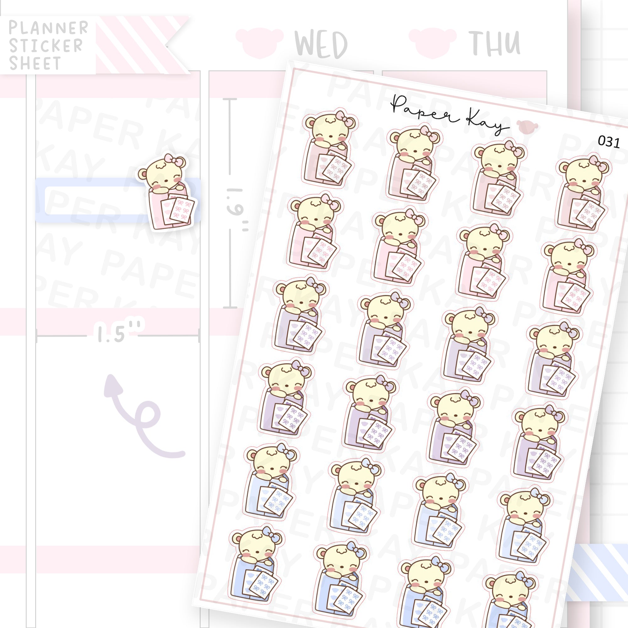 Sticker Mail Sticker Sheet