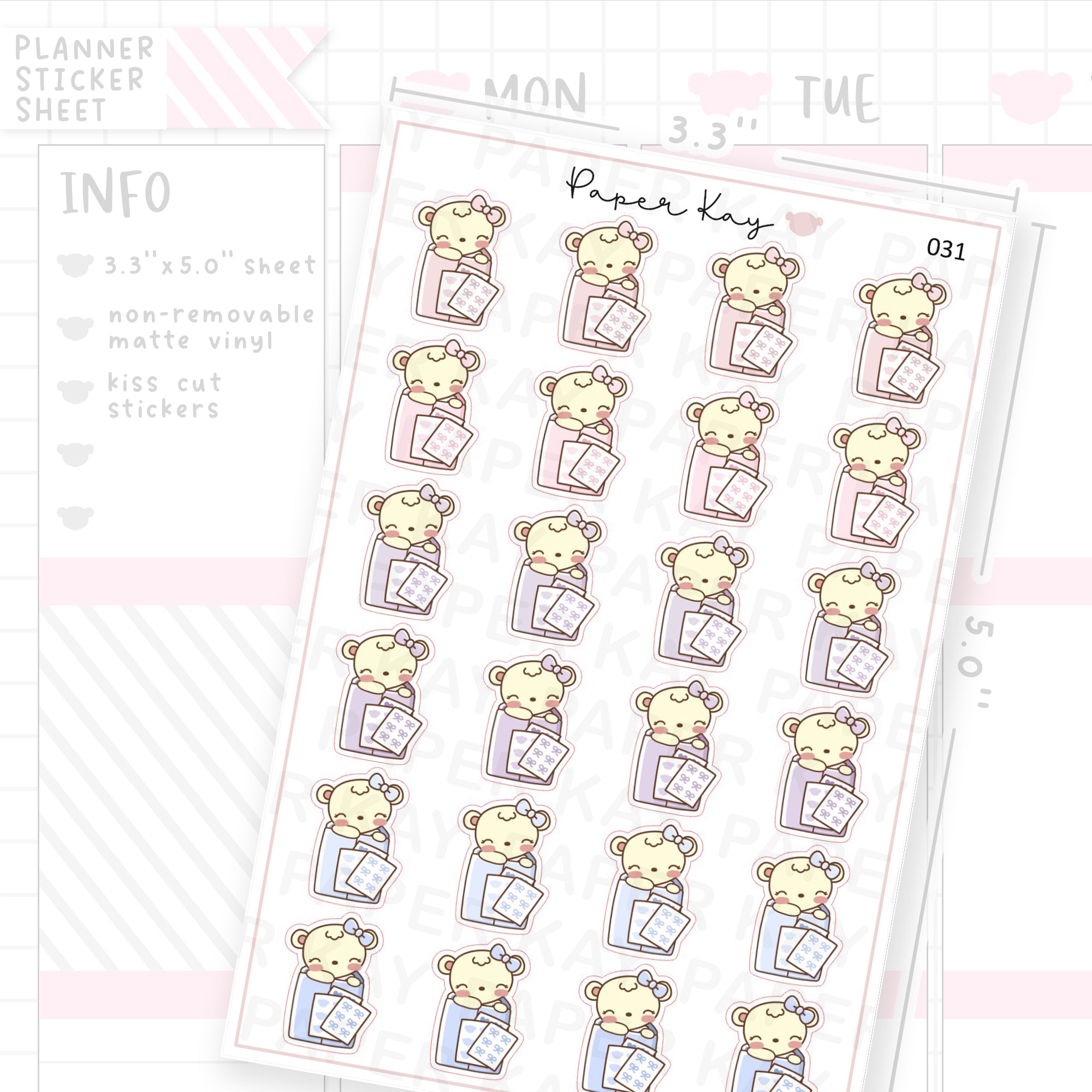 Sticker Mail Sticker Sheet
