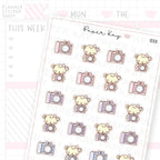 Camera Sticker Sheet