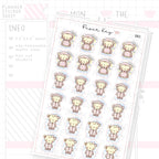 Thunderstorm / Snowy Weather Sticker Sheet