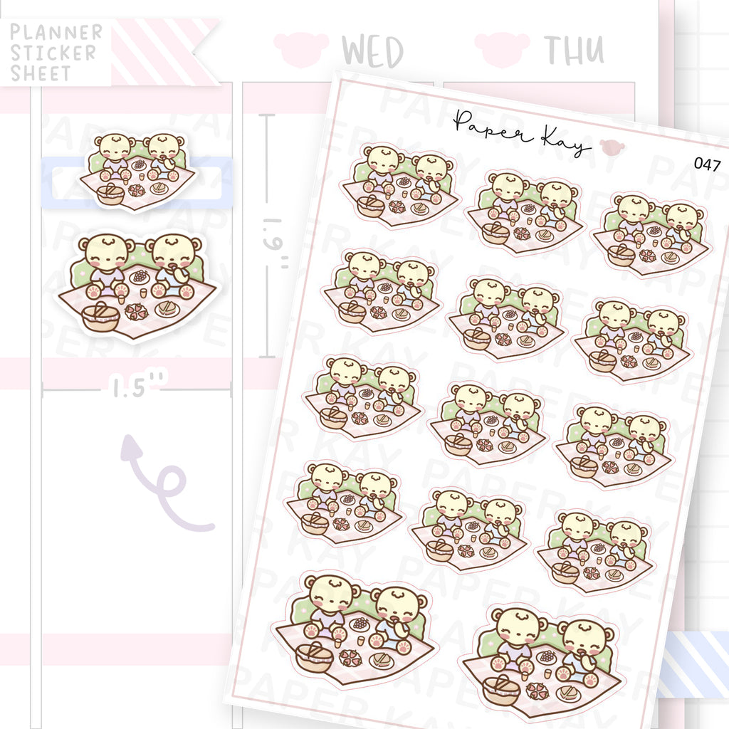 Picnic Sticker Sheet