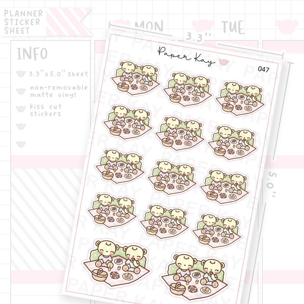 Picnic Sticker Sheet
