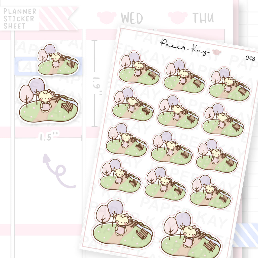 Spring / Summer Walk Sticker Sheet