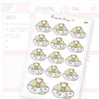 Feeding Ducks Sticker Sheet