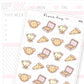Pizza Sticker Sheet