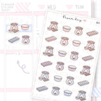 Wax Melt / Wax Warmer Sticker Sheet