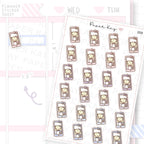 Phone / Video Call Sticker Sheet