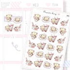 Cupid, Love Sticker Sheet