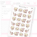Cupid, Love Sticker Sheet