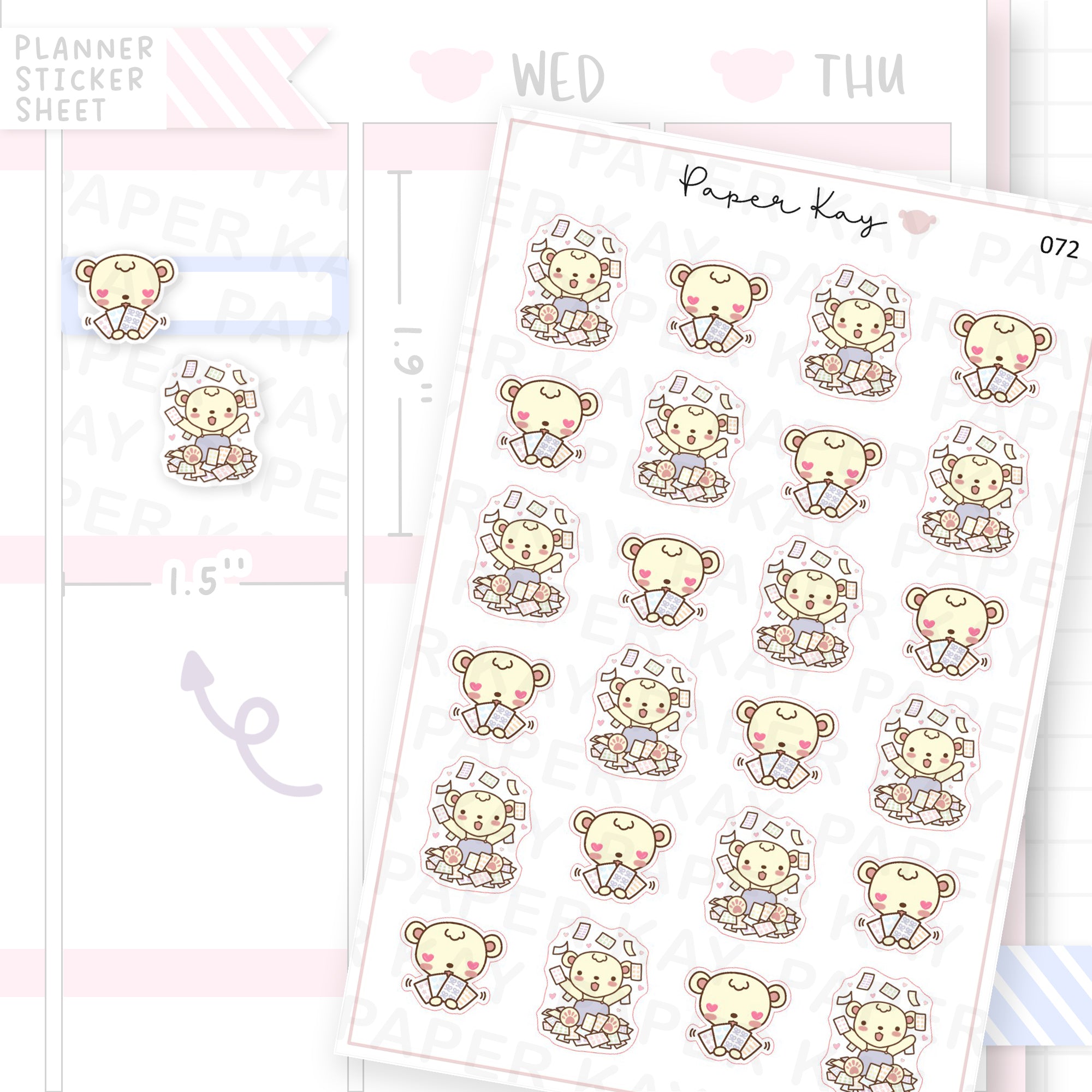 Sticker Love Sticker Sheet