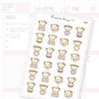 Spring Daisy Sticker Sheet
