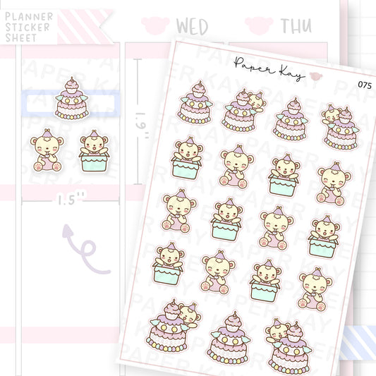 Birthday Sticker Sheet