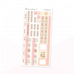 Tea and Biscuits Hobonichi Weeks Kit - Planner Stickers