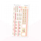 Tea and Biscuits Hobonichi Weeks Kit - Planner Stickers