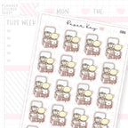 Skincare/ Pamper Sticker Sheet