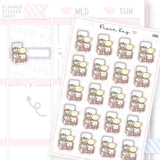 Skincare/ Pamper Sticker Sheet