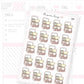 Skincare/ Pamper Sticker Sheet