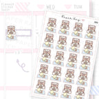 Home Workout Sticker Sheet
