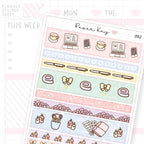 Planning Time, Washi Strip Sticker Sheet